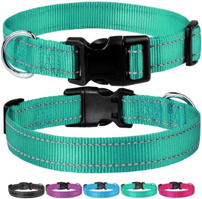China OEM Personalized Pet Collars Adjustable Solid Cute Dog Collars for sale