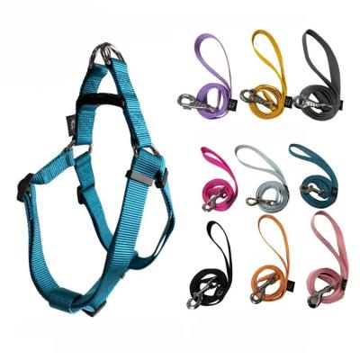 China Oem Designers Multicolor Dog Harness Washable Convenient Puppy Harness Set for sale