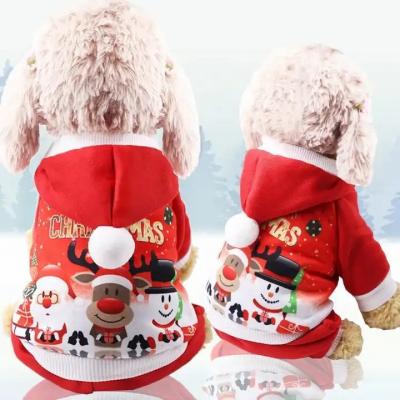 중국 Cute Dog Christmas Sweater Warm Cozy Stylishly Adorable XS - 2XL Size 판매용
