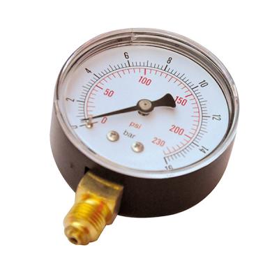 China 1/4 BSP Connection Dry Pressure Gauge for sale
