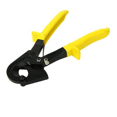 China Dual Color Ratchet Wire CC-325 18mm Cable Manual Cable Cutters 150MM2 for sale