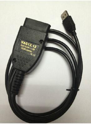 Chine Le SORTILÈGE USB METTENT EN BOÎTE l'interface diagnostique d'outil de câble de COM de VAG de COM 12,12/VCDS de VAG à vendre