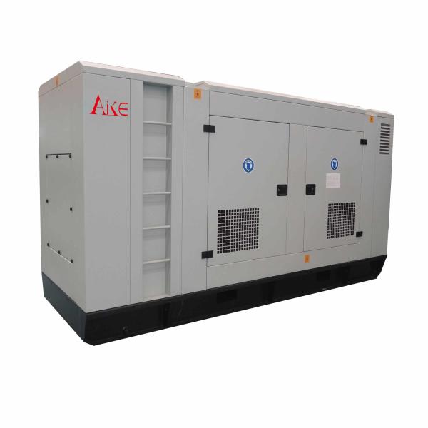 Quality Soundproof Silent Canopy Diesel Generator Set 3 Phase Water Cooled for sale