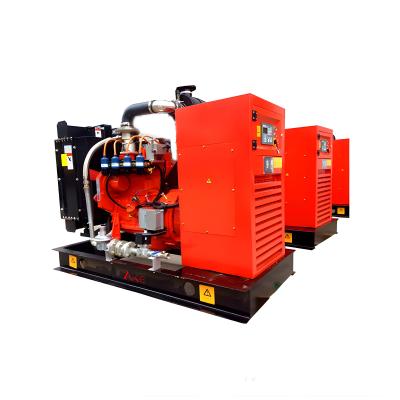 China 30kW Natural Gas Engine Generator Set Electric Start ISO Approved for sale