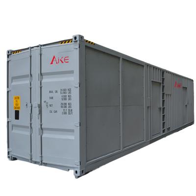 Chine Container extérieur générateur diesel ensemble trois phases avec système de commande numérique / électrique à vendre