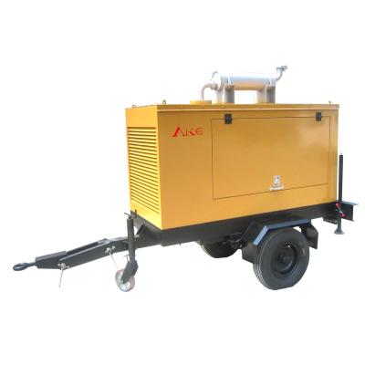 China 20kVA 50HZ Trailer Genset Soundproof Silent Type Genset With Canopy for sale