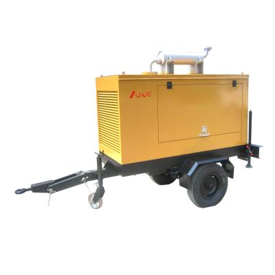 China 20kVA Yuchai Trailer Genset , Power Generator Set With Canopy for sale