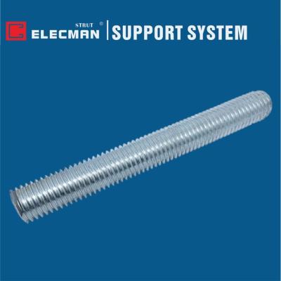 China M8 M10 Carbon Steel Hot Dipped Galvanized All Thread Rod 1/4