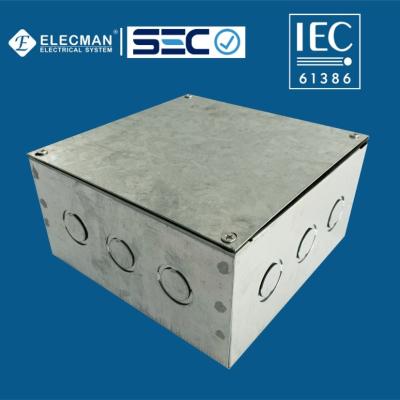 China CJB006 IEC 61386 Electrical Boxes Cable Junction Box Outdoor 200x200x100mm for sale