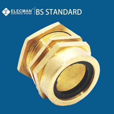 China Straight Type Brass TRS Electrical Conduit Cable Gland 20mm for sale