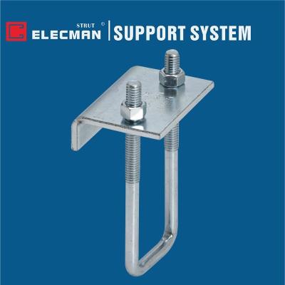 China Steel U Bolt Conduit Strut Clamps Right Angle For Channel ES-201 for sale