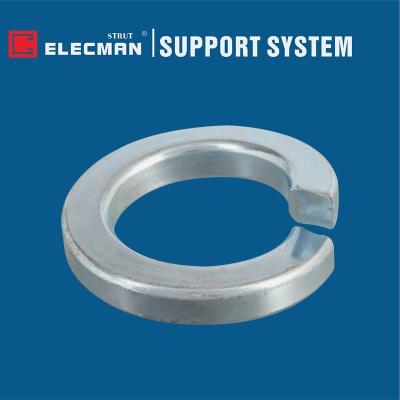 China Single Coil Spring Strut Fasteners Metric Lock Washers Galvanized Carbon Steel for sale
