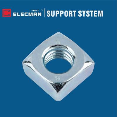 China Galvanized Carbon Steel Stainless Steel Square Nut M3 - M24 for sale