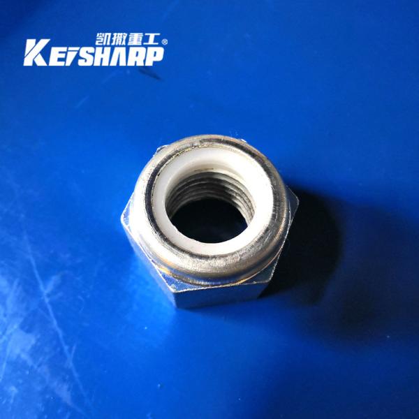 Quality ISO45001 Hydraulic Breaker Spare Parts Anti Loosening Nut For KS850 KS1000 for sale
