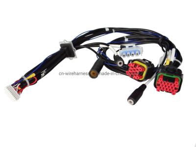 China                  Customized Car Audio Electronic Delphi Connector Wiring Harness for Different Audio              for sale