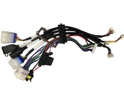 China Round Electronic Wire Harness Pure Copper Car Stereo Connectors for sale