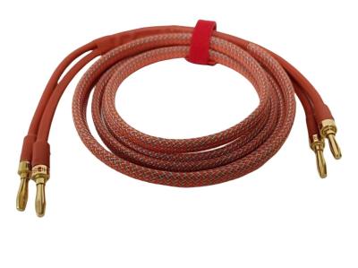 China Gold Plated Automotive Electrical Wiring Harness Pure Copper Male Audio Cables for sale