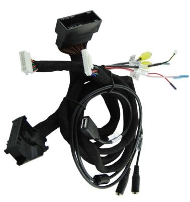 China Customize Armadilha de fio Cable High End Power Harness Substituição câmera inversa Armadilha de fio Front View Conectar à venda