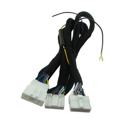 China Electronic Auto Radio Wiring Harness ODM Car Stereo Adapter Harness for sale