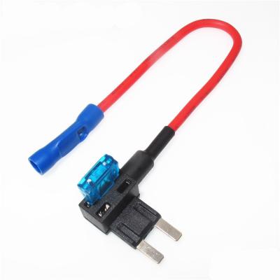 China 15A Mini Blade Fuse Holder 16 AWG Cable Atr Fuse Tap Add-A-Circuit for sale