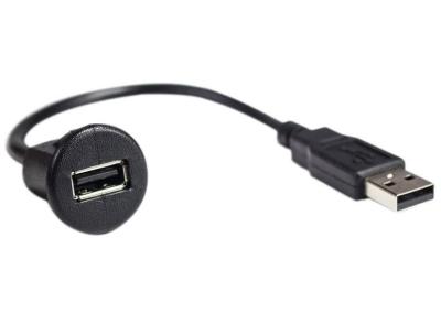 China Voltage 24V USB Dash Mount Adapter Voor Voertuig, Fiets, Motorfiets Te koop