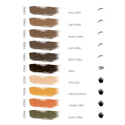 China Pigmentos permanentes orgánicos del maquillaje en textura lisa de los diversos colores en venta