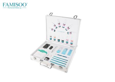 China Digital Permanent Makeup Machine Kit With Pigment Complete Suitcase Style for sale