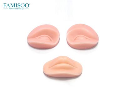 China Permanent Makeup Silicone Fake Skin To Practice Tattooing / Lips Skin Color for sale