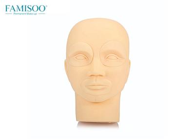 China Skin Color 3D Disassemble Makeup Mannequin Head For Teaching And Training for sale