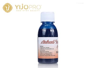 China Blue Harmless Permanent Tattoo Ink / Permanent Cosmetic Pigments 100ml / bottle for sale