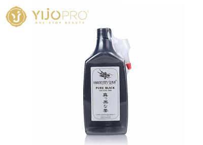 China 360ML Permanent Makeup Micro Pigment Ink for Eyebrow Pure Black Color for sale