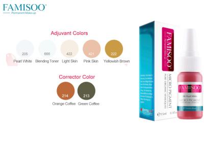 China Pigmentos permanentes complementarios del maquillaje del corrector para los labios/ceja/lápiz de ojos/pelo en venta