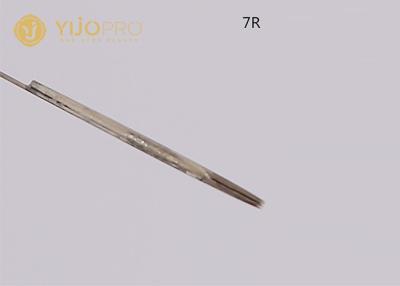 中国 眉毛のための従来の7RL半永久的な構造の針はステンレス製材料を入れ墨します 販売のため