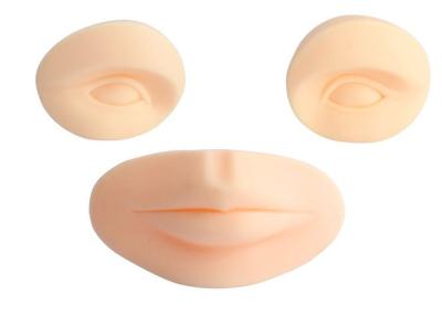 China 3D Permanent Makeup Silicone Practice Skin Eyebrow Lip Tattooing For Beauty And Medical Programs for sale