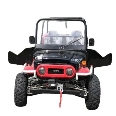 China ATV-TY brand side by side automatic UTV 12inch wheels quad 300cc travel use 2 seats 4WD off road motorcycle with 4 seats for sale