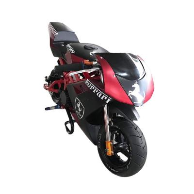 China hot selling cheap price 49cc children's two-stroke hand-pull-start motorcycle children's off-road racing motorcycle kids bike for sale