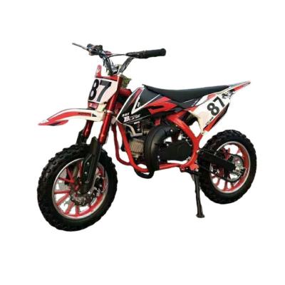 China Hot selling 49cc CE certified motocross pocket bike for kids outdoor 50cc dirt  bike four styles are available for sale