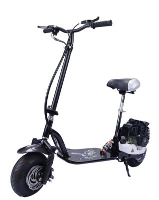 China 49cc 50cc 2-stroke Cheap Mountain Gas Scooter foldable 9 inch tire for sale