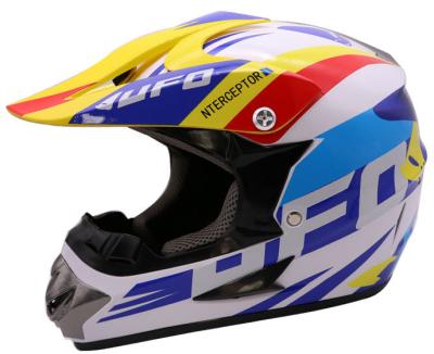 China new design ATV UTV Helmet Fully Enclosed Off-Road Motorcycle Helmet PE Material Helmet for Teenager use for off road motorcycle for sale