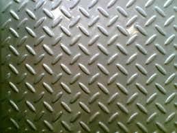 China Cold Rolled SS Checkered Plate 201 304 1100mm 1800mm for sale