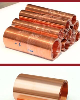 China 18 Gauge 16 Oz Mirror Polished Copper Sheet Roll 10-100 Micron C1100 ETP TU1 For PCB for sale