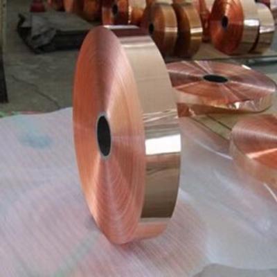 China 10 Mil 16 Mil 20 Mil Battery Copper Foil Roll Adhesive C11000 Thin Pure for sale