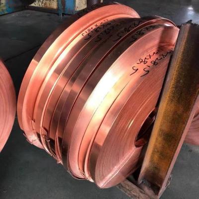 China Ground Copper Strip Roll Tape Foil Skin Laser Cut Gasket 0.01-1mm for sale