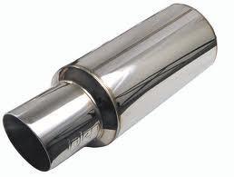 China IATF 16949 Exhaust System Muffler 2 Inch Stainless Steel Muffler Reducing Noise for sale
