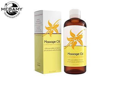 China Sensual Edible Aromatherapy Massage Oil Contain Jojoba / Sweet Almond Oil for sale