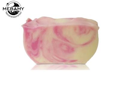 China Coconut Oil Goat Milk Organic Handmade Soap Rose Oil Whitening Skin Big Bars for sale
