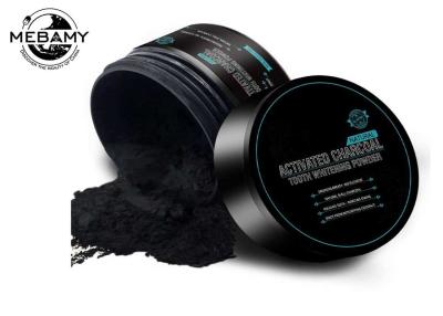 China Black Natural Activated Charcoal Teeth Whitening Powder Rapidly Remove Tartar for sale