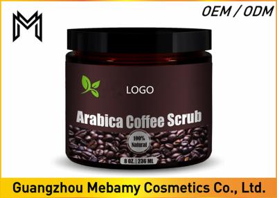 China Dead Sea Salt Skin Care Body Scrub , Coffee Exfoliating Cream Body Scrub Mosturizied for sale