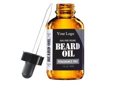 China 100% Natural Beard Growth Oil / Fragrance Free Beard Oil & Leave In Conditioner for sale