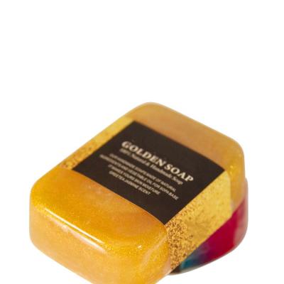 China Private Label Organic Bath Soap For Face Anti-Acne 24k Organic Face Whitening Soap for sale